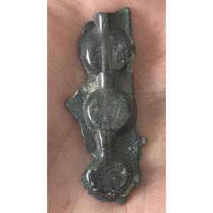 Rare chapelet pour frappe de monnaie gauloise en bronze
