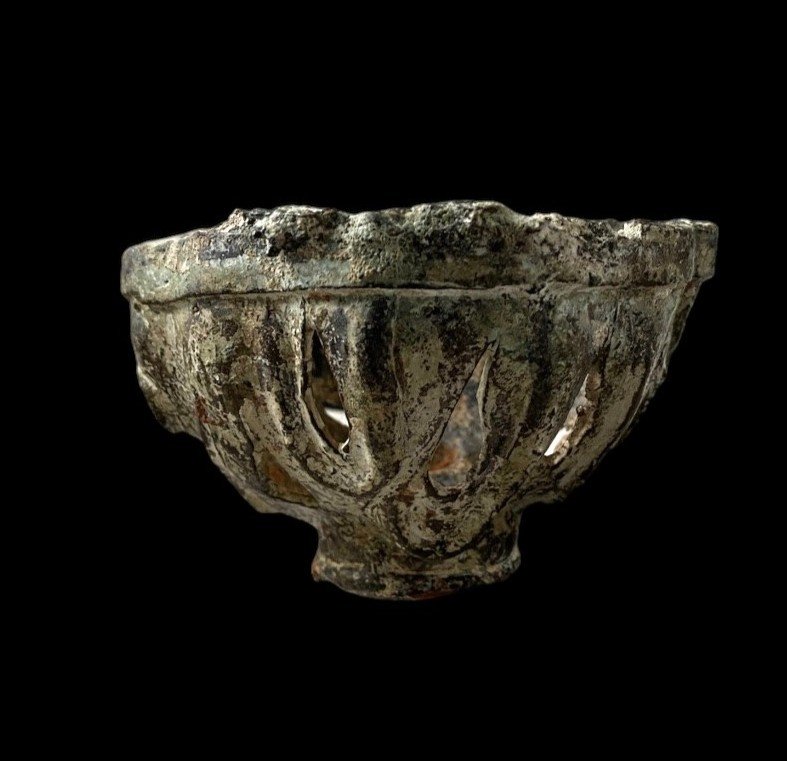 Un Grand Fragment De Bougeoir Carolingien, 8ème-10ème Siècle Après JC-photo-3