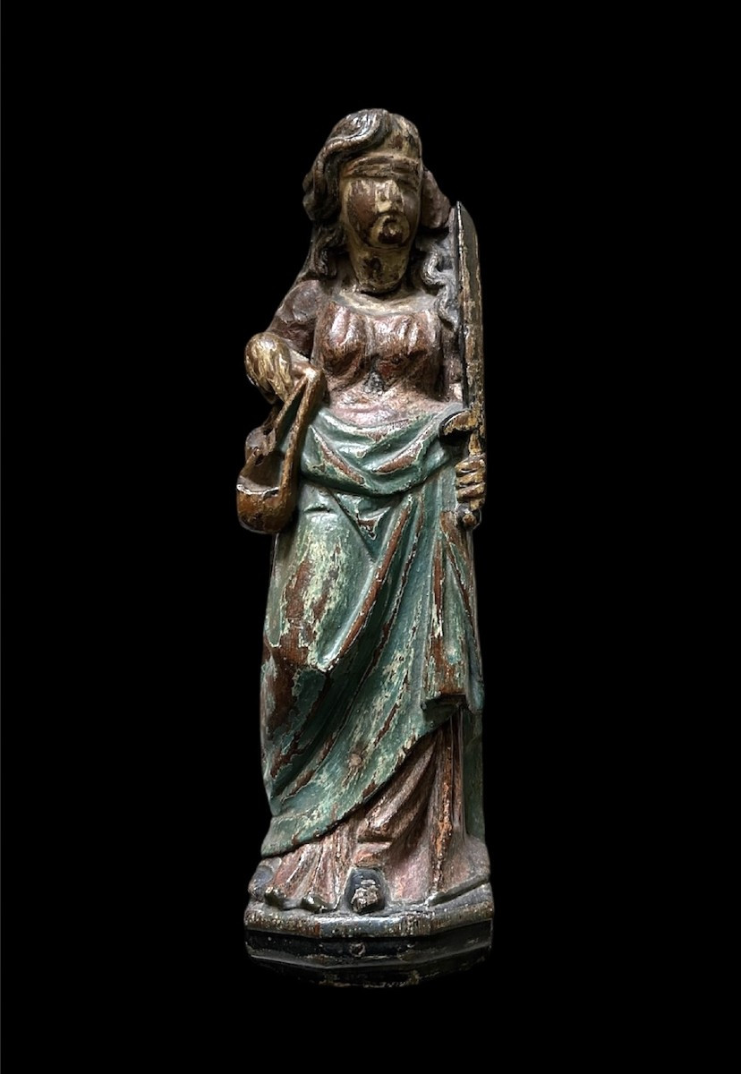 Dame Justice, Malines, Vers 1550
