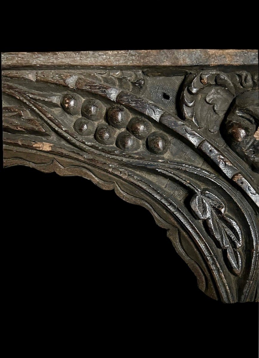A Green Man's Oak Arch, 16th Century-photo-4