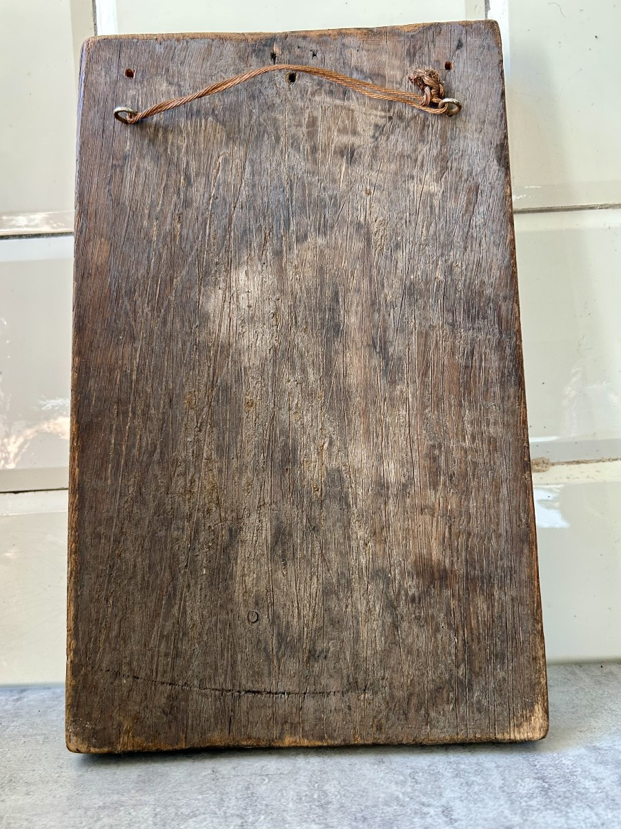 Late Gothic Panel With The Coat Of Arms Of Anne Of Brittany, 15th Century-photo-3
