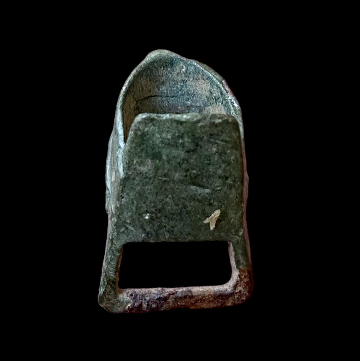 A Romanesque Zoomorphic Bronze Buckle, 11th-12th Century-photo-4