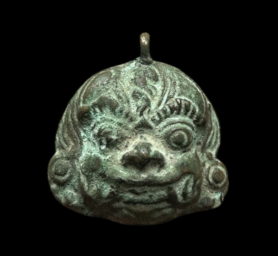 A Large Pendant Representing A Roman Theatre Mask, 1st-2nd Century Ad.