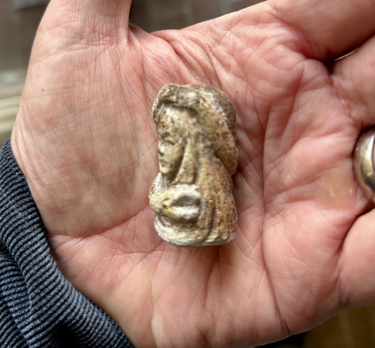 Virgin Mary With A Serpent Around Her Neck, 16th Century-photo-4