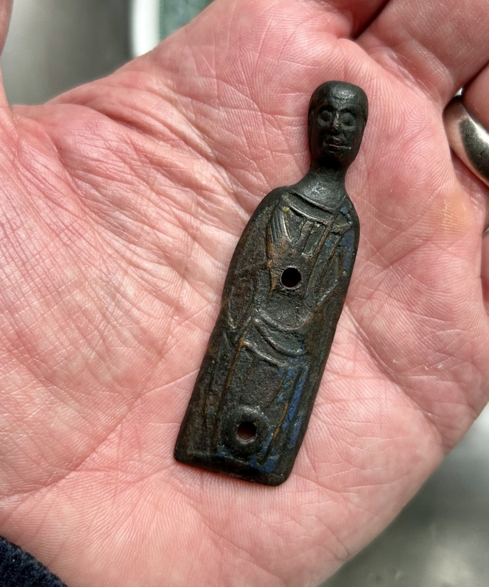 13th Century Saint, Poupée De Châsse, Limoges-photo-2