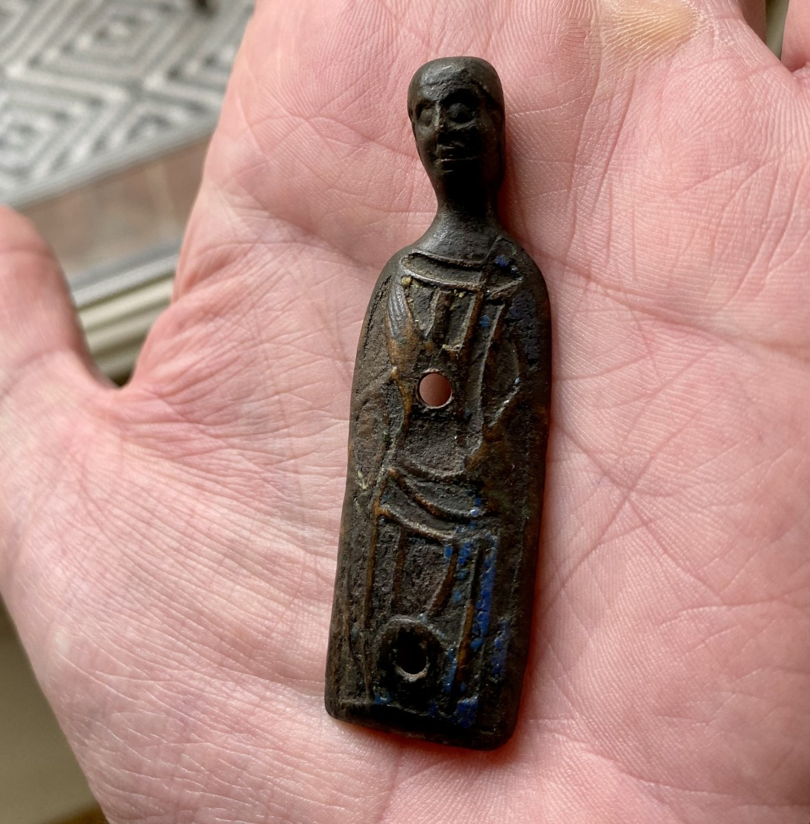 13th Century Saint, Poupée De Châsse, Limoges-photo-2