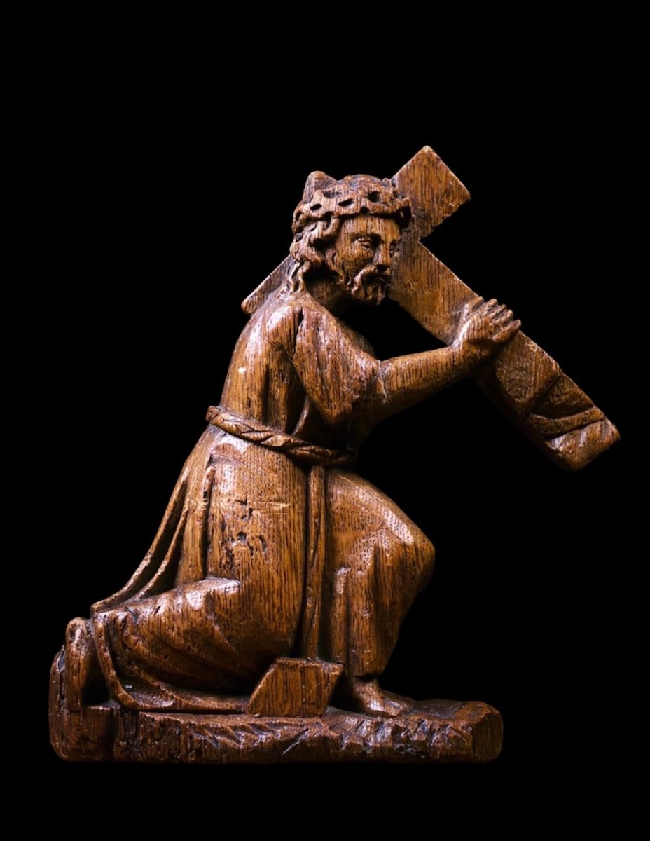 Christ Portant la Croix, XVIe Siècle -photo-2