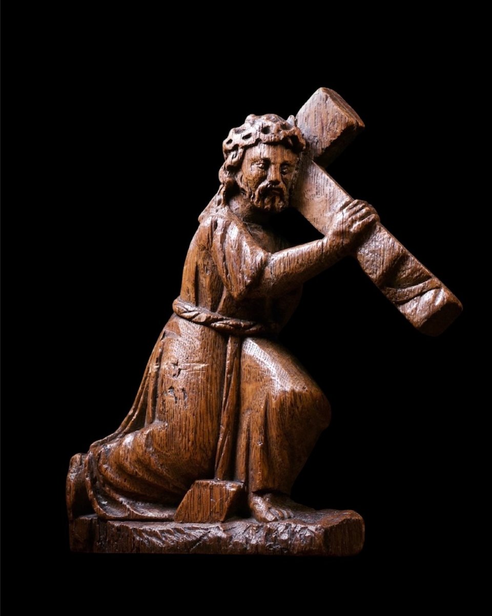 Christ Portant la Croix, XVIe Siècle -photo-3