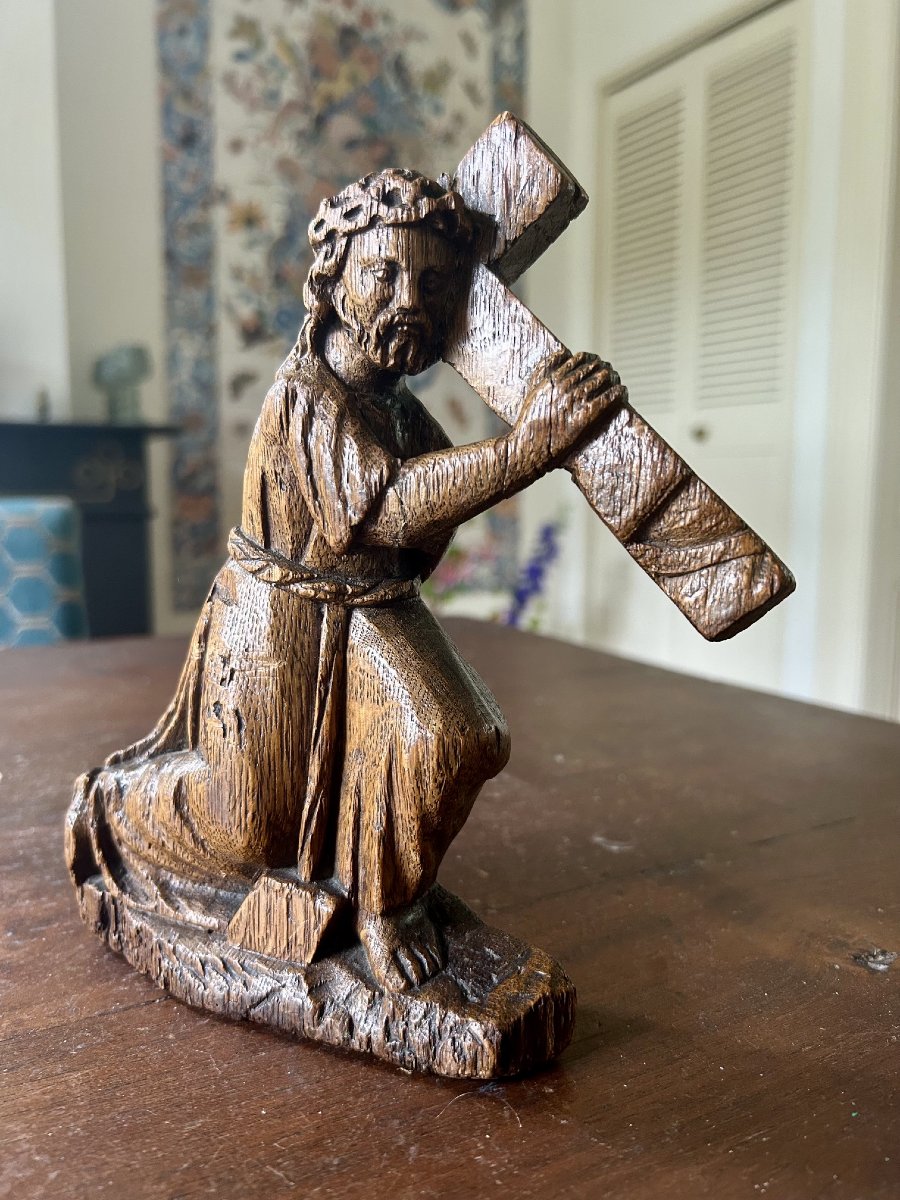 Christ Portant la Croix, XVIe Siècle 