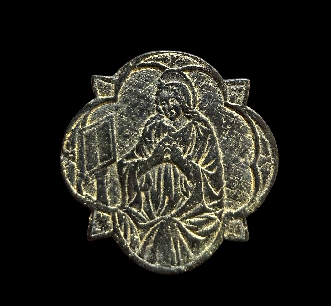 A Medieval Reliquary Or Cross Mount, Circa 14th Century