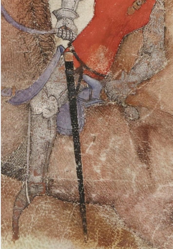 Crochet De Ceinture d'épée En Bronze Avec Gland, 17e Siècle-photo-4