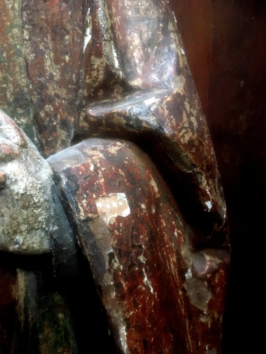 "late Gothic Figure Of Saint John"-photo-7