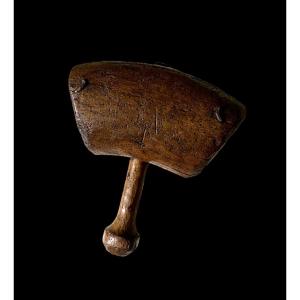 A 17th Century Wooden Hammer For Shipbuilding