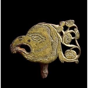 Medieval Heraldic Griffin Head