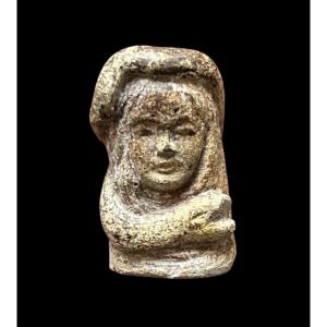 Virgin Mary With A Serpent Around Her Neck, 16th Century