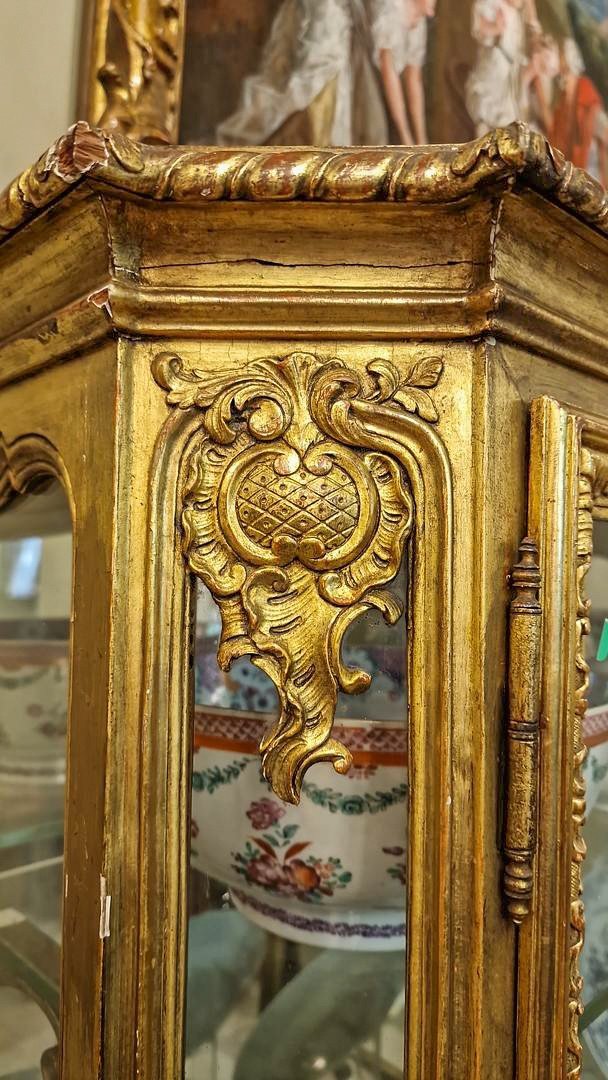 Important Pair Of Showcases Louis XVI Style, Napoleon III Period 19th Century France -photo-3