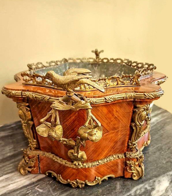  Important Planter Napoleon III Period, Sévres Porcelain, 19th Century-photo-3