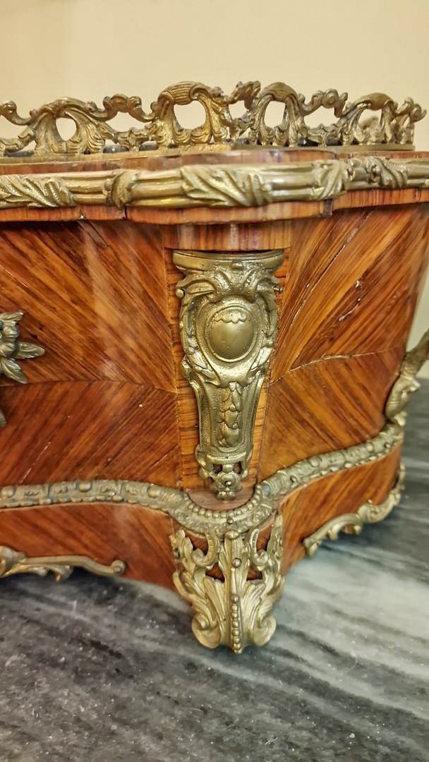  Important Planter Napoleon III Period, Sévres Porcelain, 19th Century-photo-3