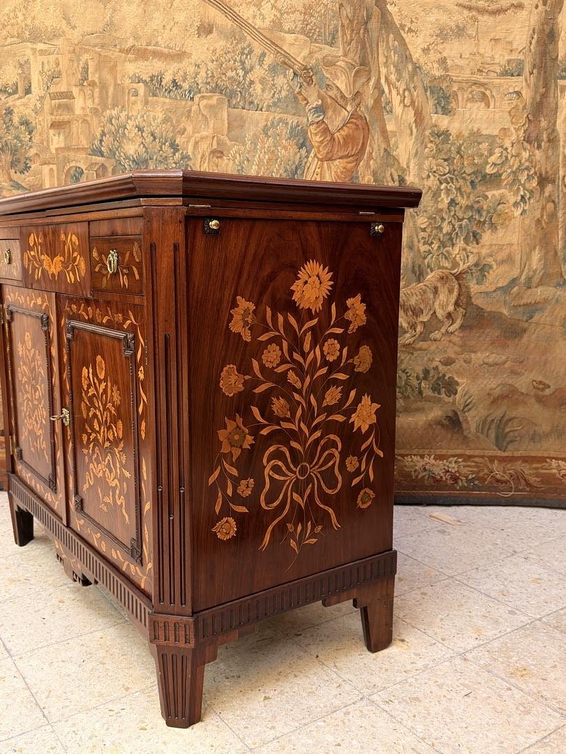 Early 19 Th Century Dutch Travelling Cabinet-photo-2