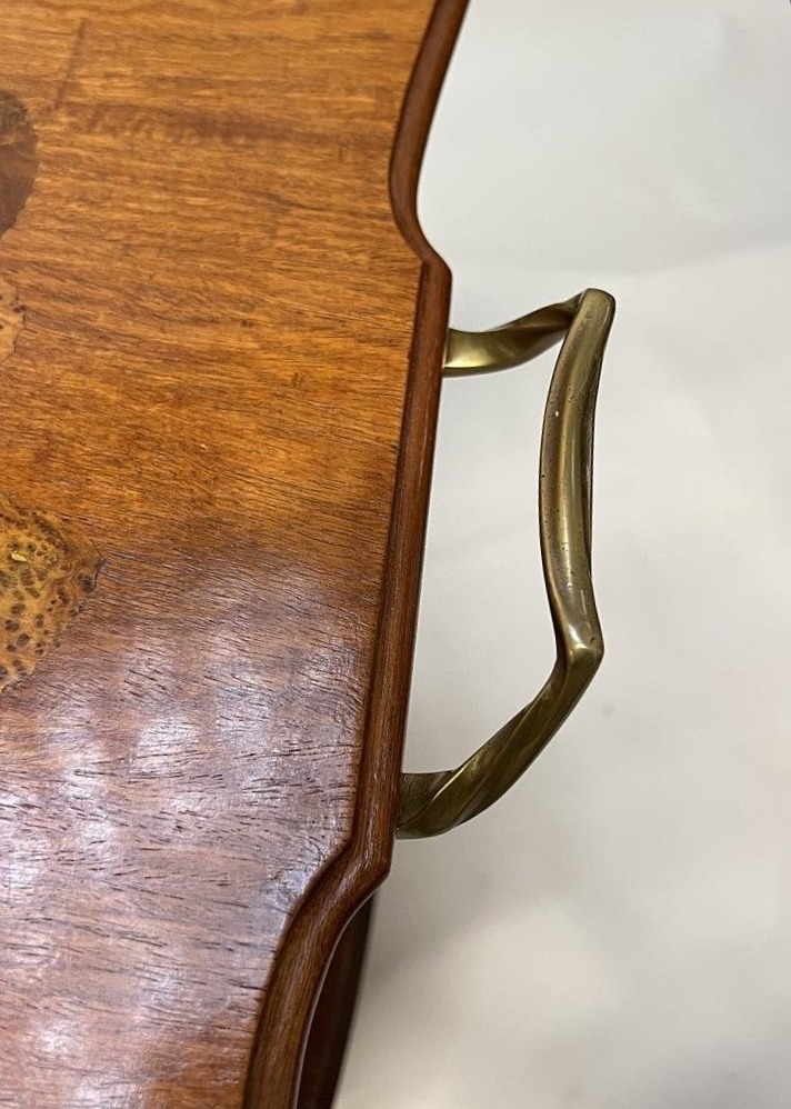 Table de Salon Art Nouveau à Deux Plateaux – Camille Gauthier-Poinsignon à Nancy, v. 1910-photo-3