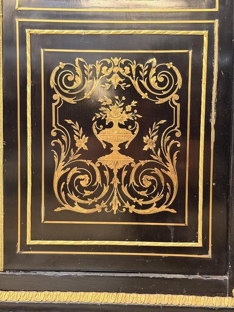 Napoleon III Boulle Marquetry Display Cabinet-bookcase, France, 19th Century-photo-5