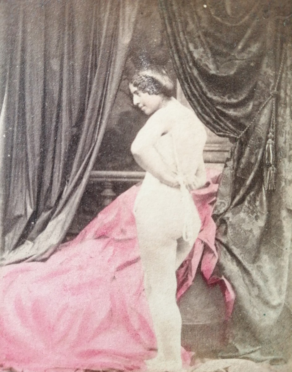 Nude Photography By Auguste Belloc (1800-1867) Hell Bnf