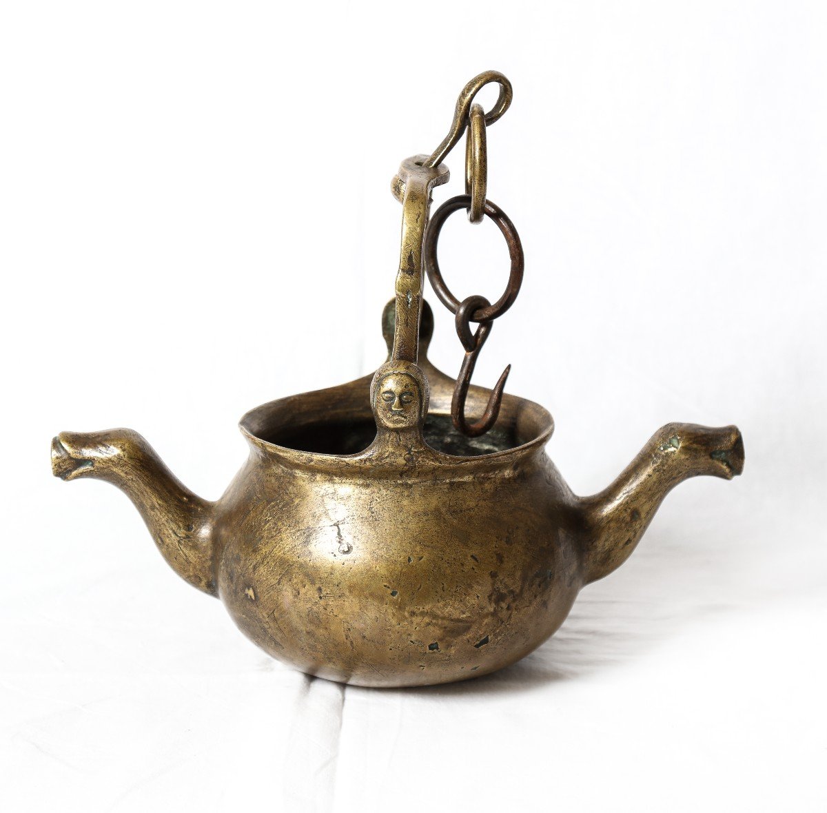 Basin In Bronze Haute Epoque-photo-2