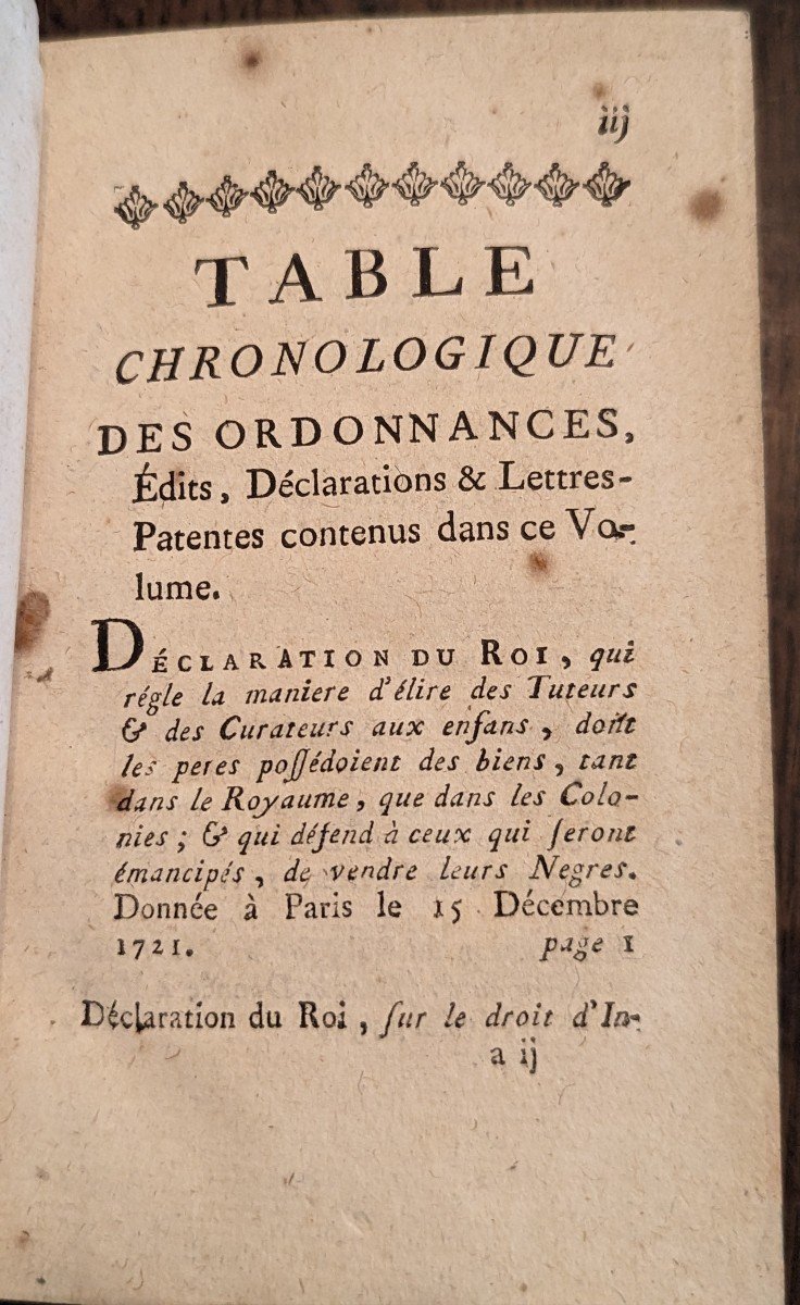 Book Ordinances Of Louis XV In Paris 1777-photo-4