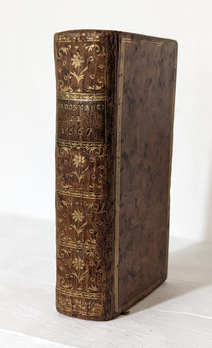 Livre Ordonnances De Louis XIV à Paris 1753