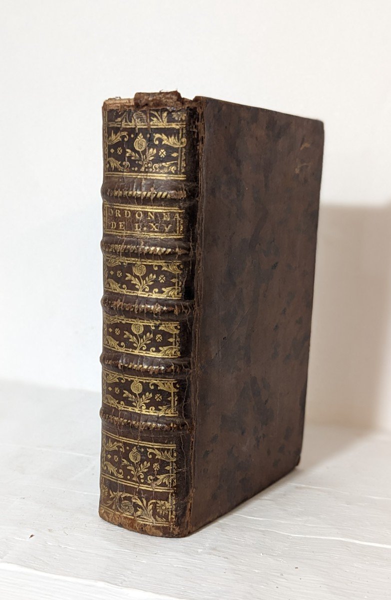 Livre Ordonnances De Louis XV à Paris 1777