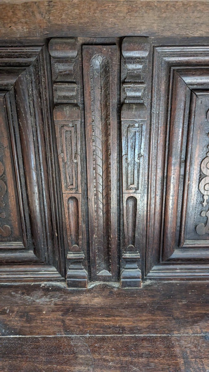 Crédence Renaissance En Chêne XVIe Siècle Dressoir -photo-3