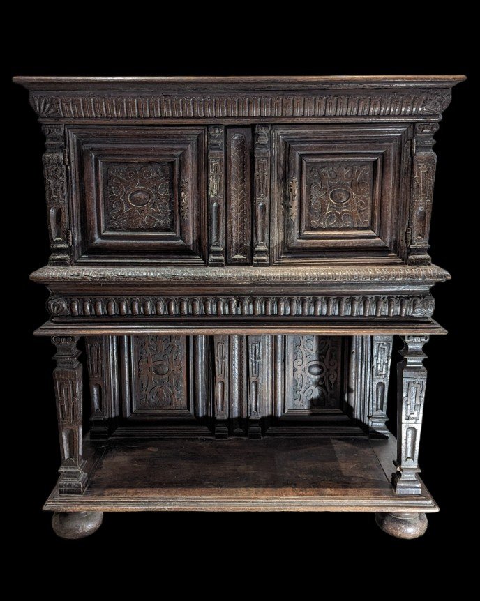 Crédence Renaissance En Chêne XVIe Siècle Dressoir 