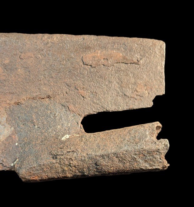 Doloire En Fer Forgé Période Médiévale Pièce De Fouille -photo-1