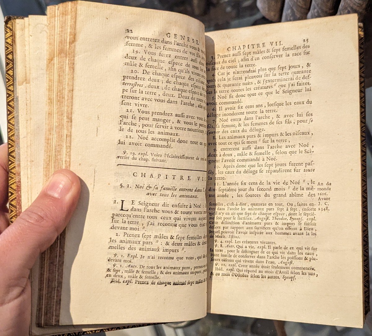 Bible De Sacy En François - 14 Volumes - Complete - 1742 - Desprez & Cavelier-photo-1