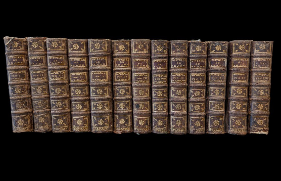 Chronological Summary Of The History Of France By Mézeray - 1740 - 13 Complete Volumes