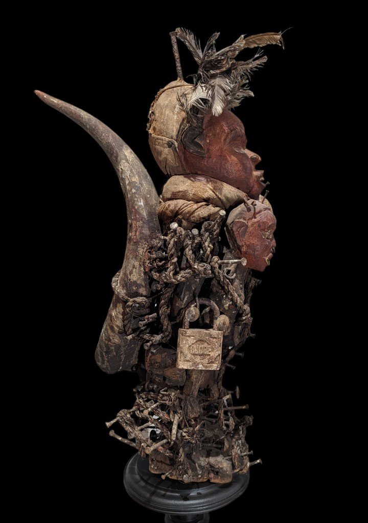 Large Nkondi Fetish - Congo - Premier Art - 65cm - Provenance-photo-7