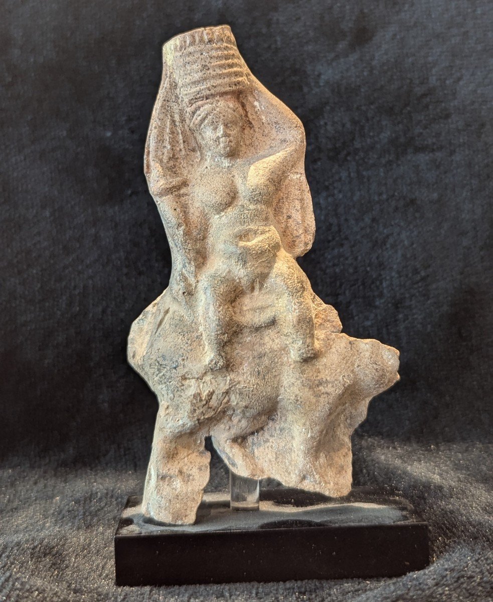 Statuette Representing Baubo On His Boar - Greco-roman Art - Egypt-photo-3