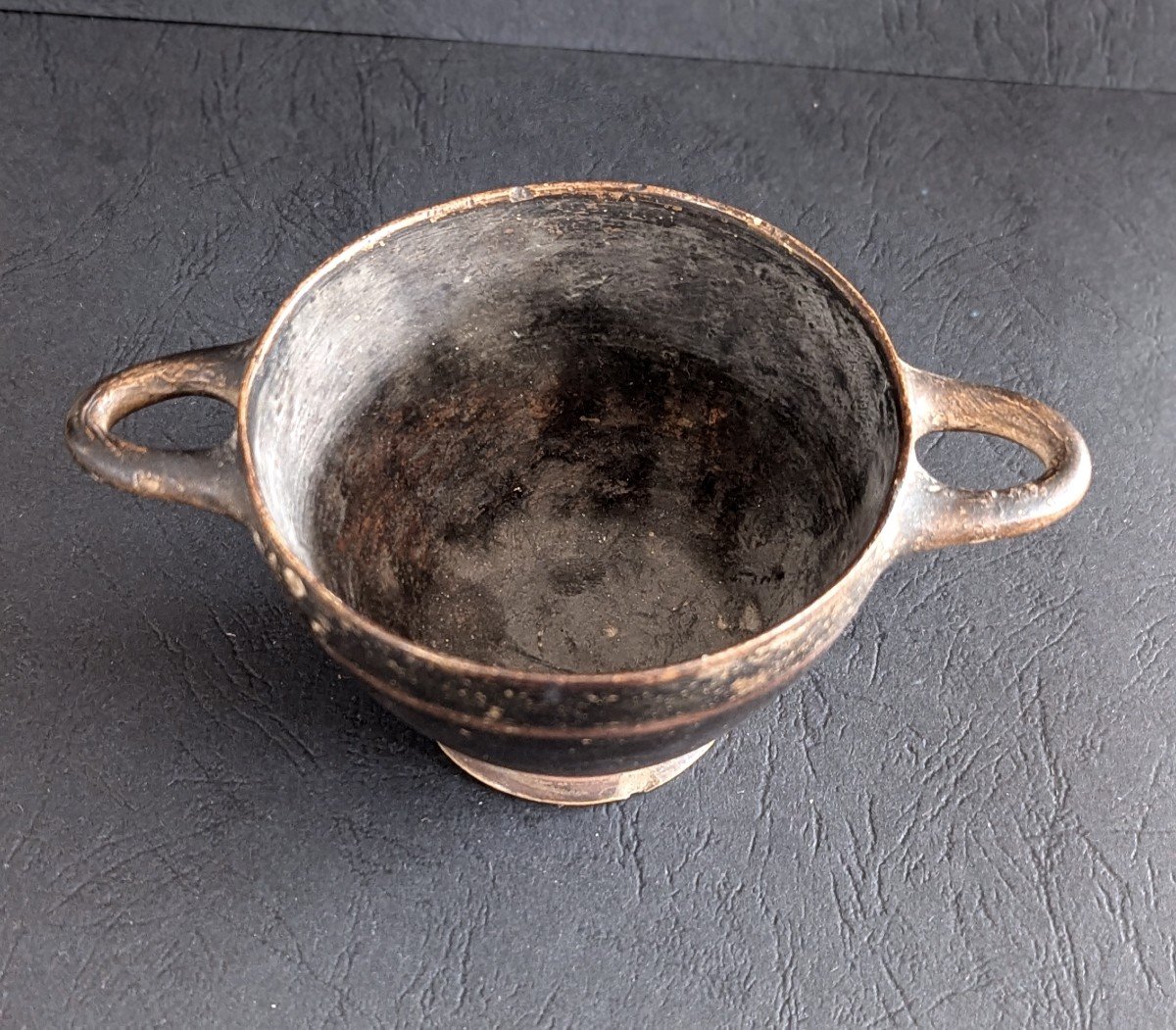 Terracotta Skyphos - Greater Greece - 4th Century Bc - Archeology-photo-1