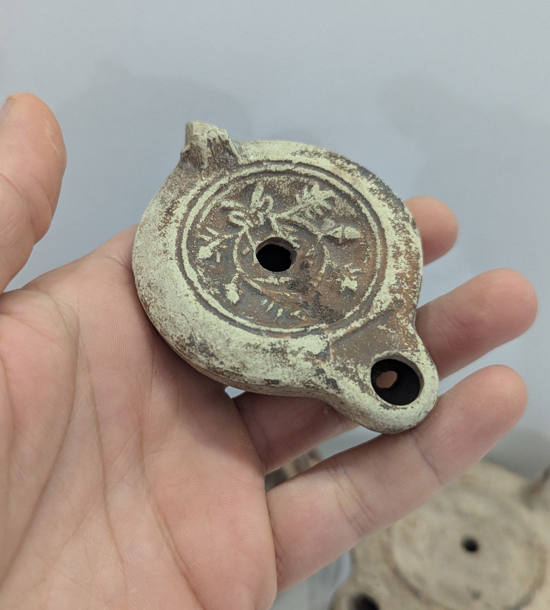 Lot Of 10 Roman Oil Lamps - Collection - Archaeology - Christmas Gift -photo-4