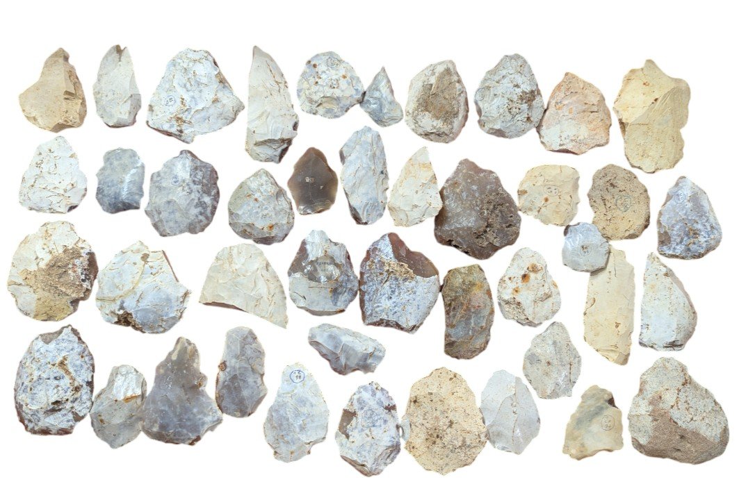 Collection Of 1052 Prehistoric And Neolithic Tools – Indre Et Loire – A Life Of Research-photo-2