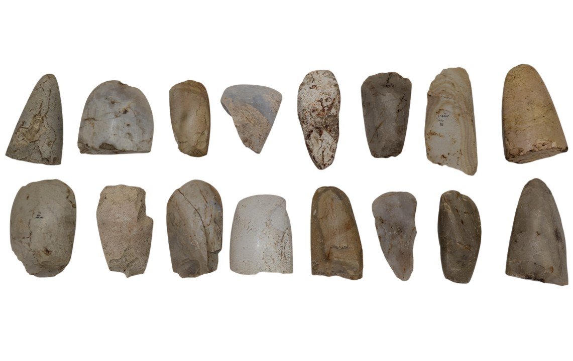Collection Of 1052 Prehistoric And Neolithic Tools – Indre Et Loire – A Life Of Research-photo-4