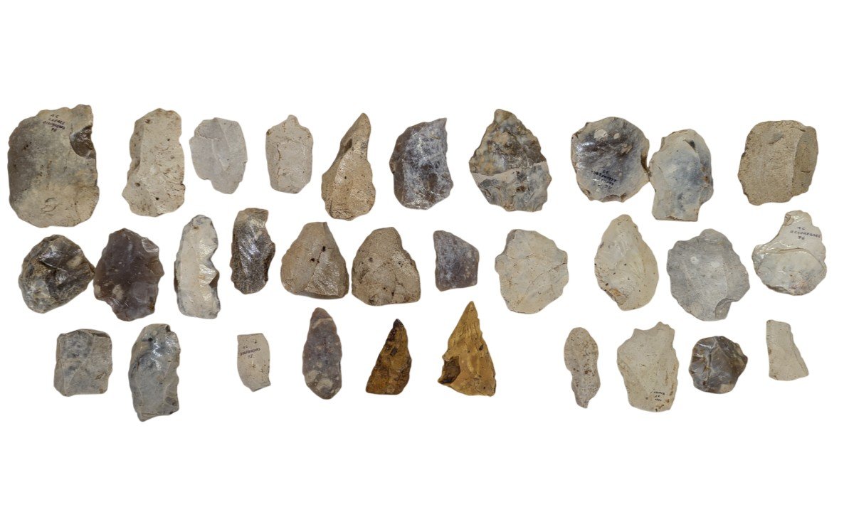 Collection Of 1052 Prehistoric And Neolithic Tools – Indre Et Loire – A Life Of Research-photo-8