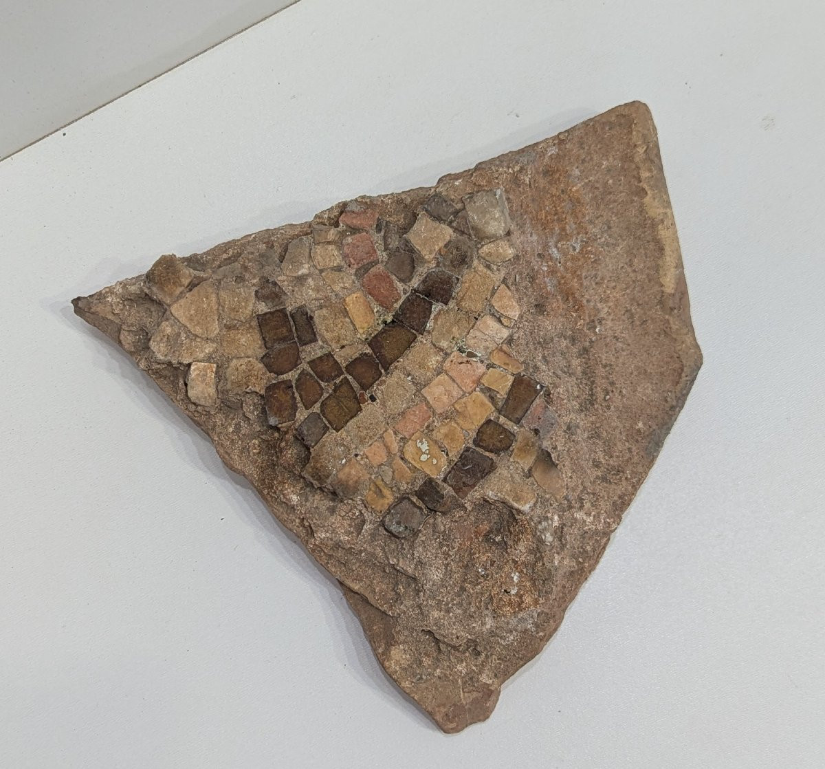 Fragment De Mosaïque Romaine - Archéologie -photo-2