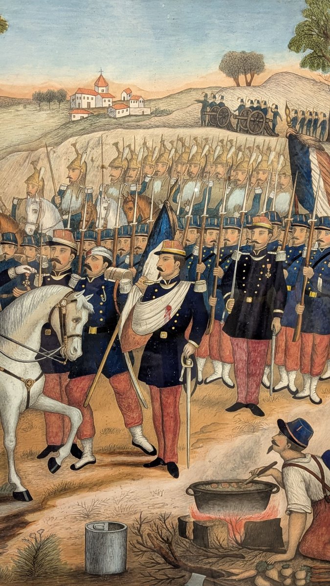 Napoleon III And His Soldiers – Memories Of The Empire – By Auguste Maurin - Second Empire-photo-3