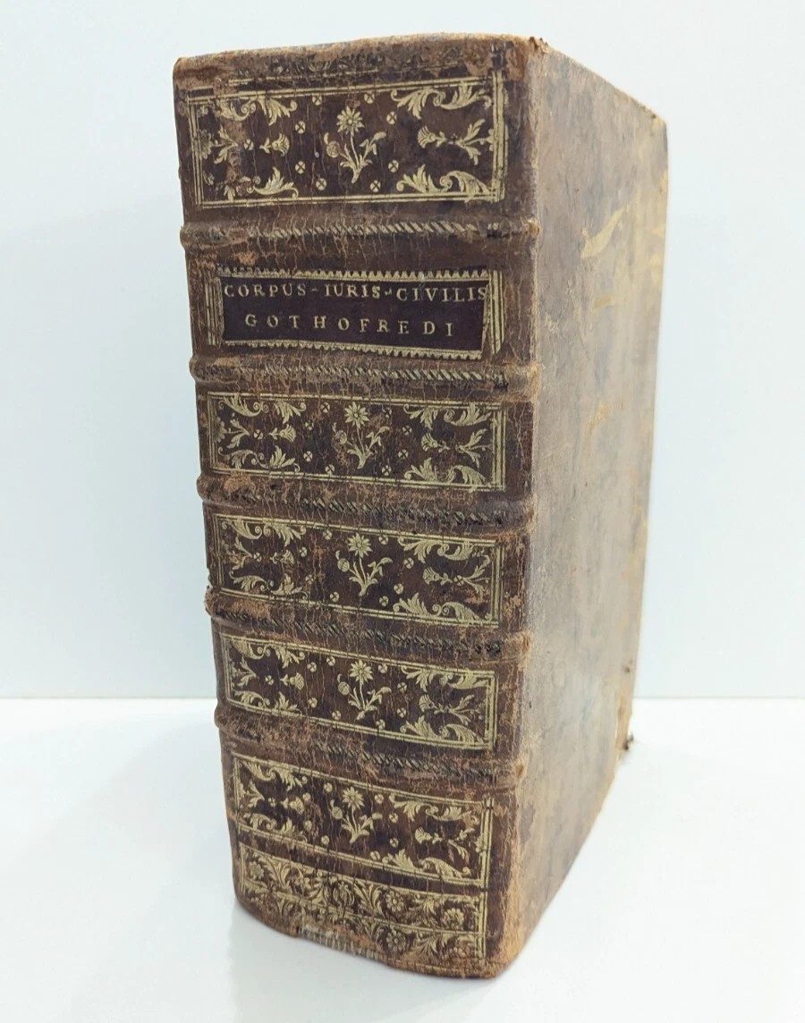 Corpus Juris Civilis – Denys Godefroy – 3500 Pages De 1583 – Ouvrage Rarissime