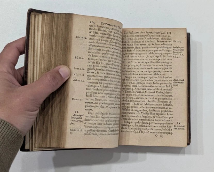 De Timore Dei – Jacques Salian – Paris 1629 – Reliure Évêque de Metz – Book 17th-photo-6