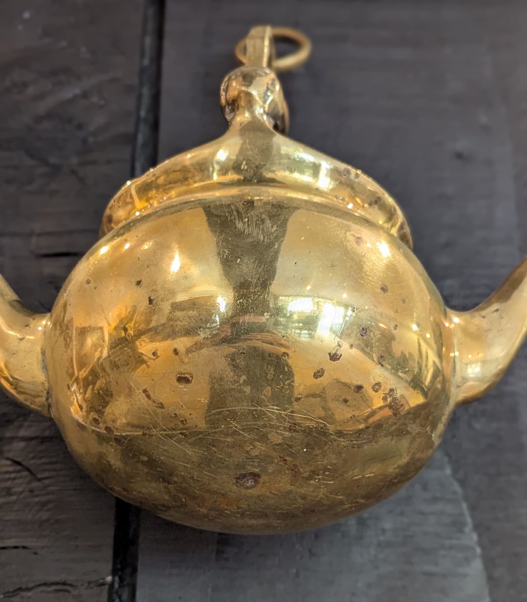 Bronze Scoop - Haute Epoque - 16th-17th Century -photo-6