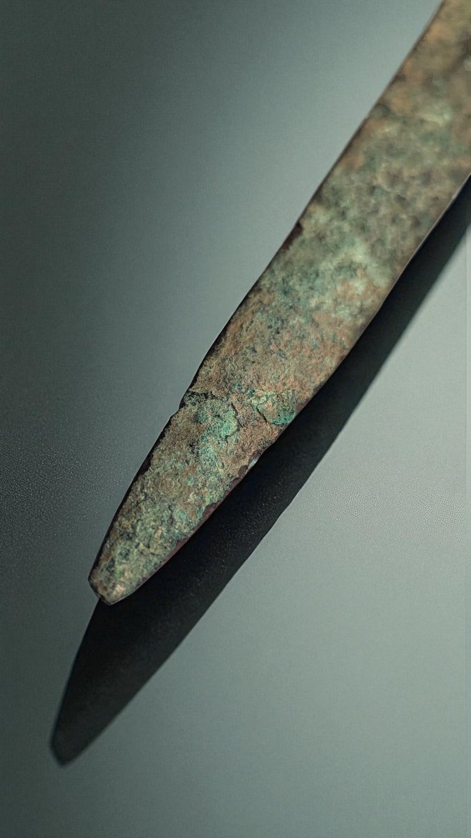 Bronze Dagger – Luristan, Iran – Bronze Age – Provenance: Paul Gaudin (1858-1921)-photo-4