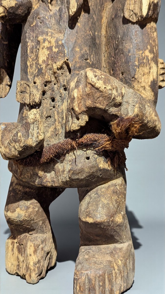 Yoruba Maternity - Solid Wood - Magic Charge - Nigeria - First Half Of The 20th Century-photo-3
