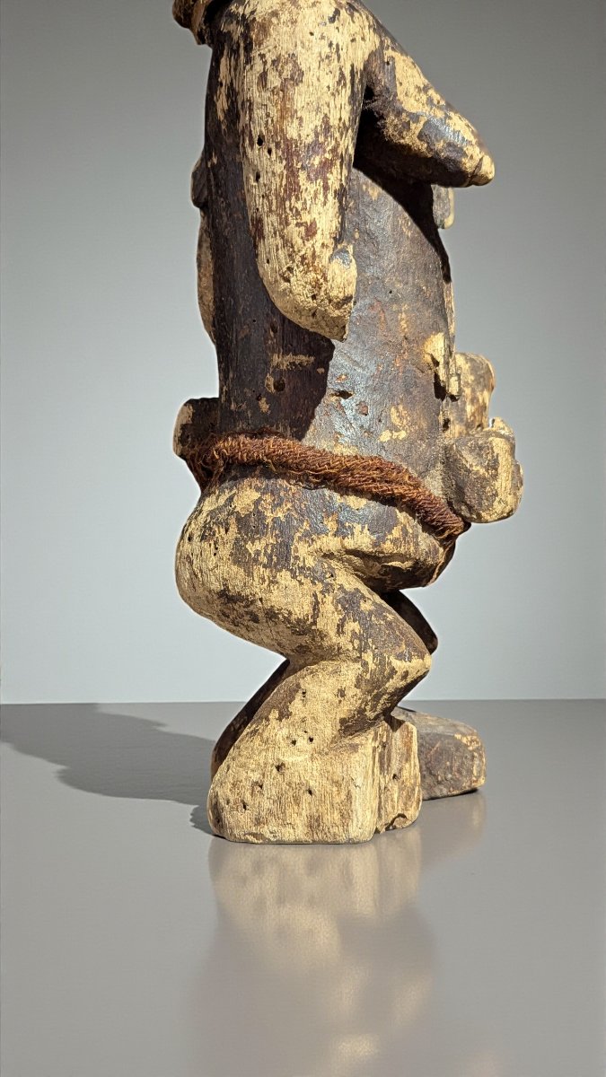 Yoruba Maternity - Solid Wood - Magic Charge - Nigeria - First Half Of The 20th Century-photo-4